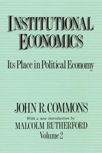 Institutional Economics_cover