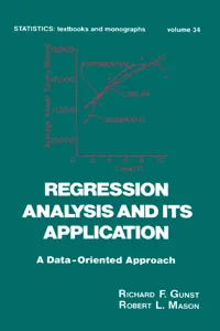 Regression Analysis and its Application_cover