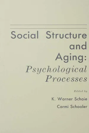 Social Structure and Aging