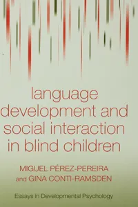 Language Development and Social Interaction in Blind Children_cover