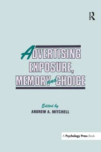 Advertising Exposure, Memory and Choice_cover