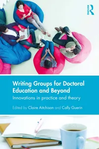 Writing Groups for Doctoral Education and Beyond_cover