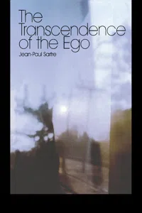 The Transcendence of the Ego_cover