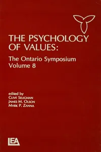 The Psychology of Values_cover