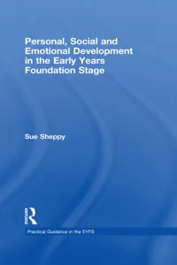 Personal, Social and Emotional Development in the Early Years Foundation Stage_cover