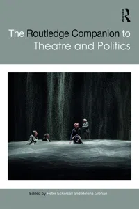 The Routledge Companion to Theatre and Politics_cover