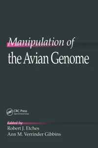 Manipulation of the Avian Genome_cover