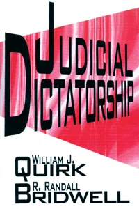 Judicial Dictatorship_cover