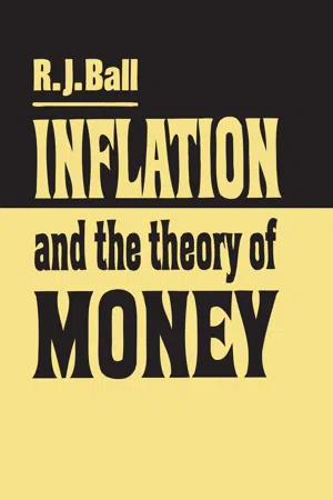 Inflation and the Theory of Money