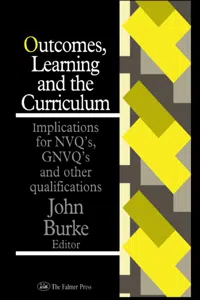 Outcomes, Learning And The Curriculum_cover