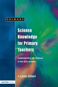 Science Knowledge for Primary Teachers_cover