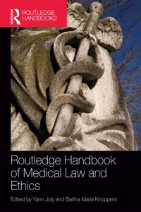 Routledge Handbook of Medical Law and Ethics_cover