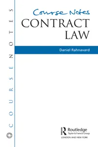 Course Notes: Contract Law_cover