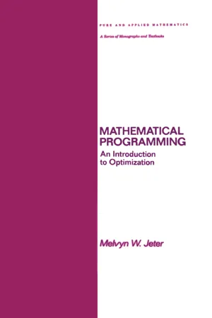 Mathematical Programming