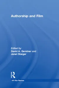 Authorship and Film_cover