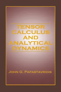 Tensor Calculus and Analytical Dynamics_cover