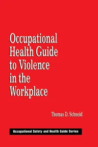 Occupational Health Guide to Violence in the Workplace_cover