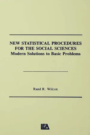 New Statistical Procedures for the Social Sciences