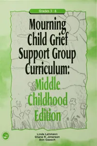 Mourning Child Grief Support Group Curriculum_cover