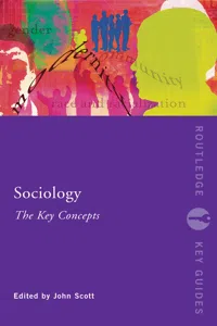 Sociology: The Key Concepts_cover