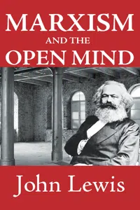 Marxism and the Open Mind_cover