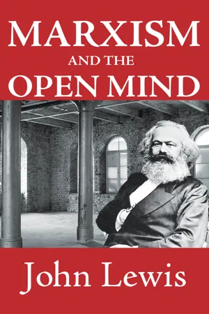 Marxism and the Open Mind