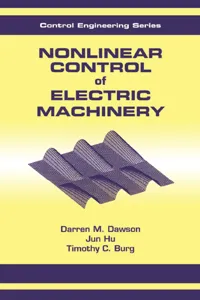 Nonlinear Control of Electric Machinery_cover