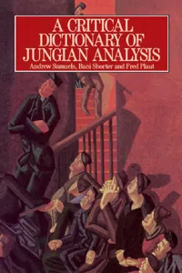 A Critical Dictionary of Jungian Analysis_cover