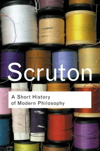 A Short History of Modern Philosophy_cover