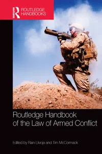 Routledge Handbook of the Law of Armed Conflict_cover