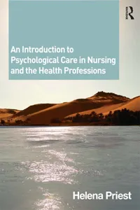 An Introduction to Psychological Care in Nursing and the Health Professions_cover