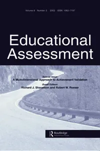 A Multidimensional Approach to Achievement Validation_cover