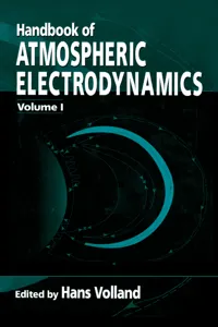 Handbook of Atmospheric Electrodynamics, Volume I_cover