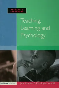 Teaching, Learning and Psychology_cover