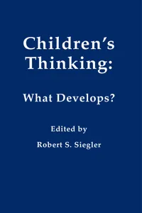 Children's Thinking_cover