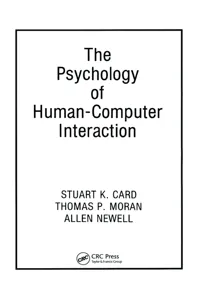 The Psychology of Human-Computer Interaction_cover