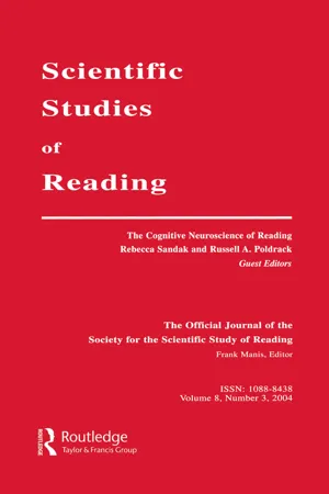 The Cognitive Neuroscience of Reading