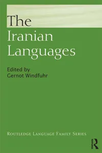 The Iranian Languages_cover