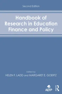 Handbook of Research in Education Finance and Policy_cover