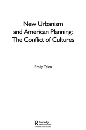 New Urbanism and American Planning