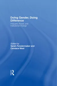 Doing Gender, Doing Difference_cover