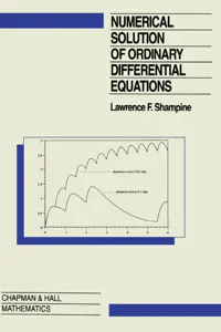 Numerical Solution of Ordinary Differential Equations_cover