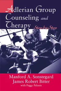 Adlerian Group Counseling and Therapy_cover