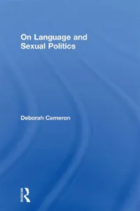 On Language and Sexual Politics_cover