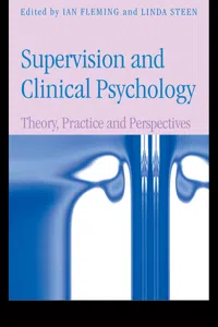 Supervision and Clinical Psychology_cover