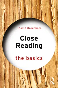 Close Reading: The Basics_cover