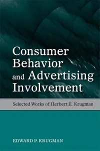 Consumer Behavior and Advertising Involvement_cover