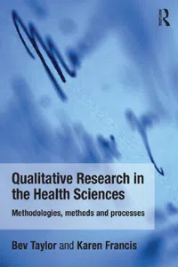 Qualitative Research in the Health Sciences_cover