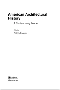 American Architectural History_cover