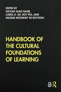 Handbook of the Cultural Foundations of Learning_cover